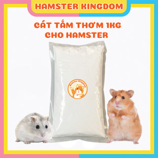 Cát tắm cho chuột hamster siêu thơm 1kg nhiều hương thơm