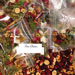 Trà hoa hồng, cúc, hoa mộc, nhài ta vườn nhà handmade