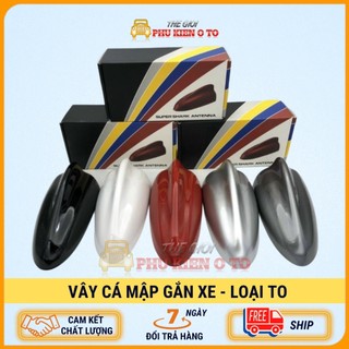 Vây cá chụp lớn, Ăng ten vây cá mập cho xe SUV cỡ lớn Sub Santafe, Sorento, Kona, Tucson, CX5...