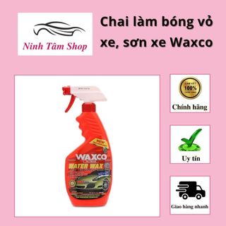 Chai xịt bóng vỏ xe, sơn xe ( nk Malaysia ) Waxco