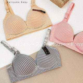 Áo lót bầu cho con bú - Áo ngực không gọng nâng ngực có cúc mở cho mẹ bầu, sau sinh