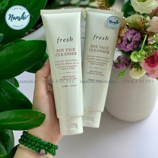 [CHÍNH HÃNG - UNBOX] Sữa Rửa Mặt Fresh Soy Face Cleanser 150ml