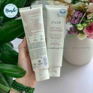[CHÍNH HÃNG - UNBOX] Sữa Rửa Mặt Fresh Soy Face Cleanser 150ml
