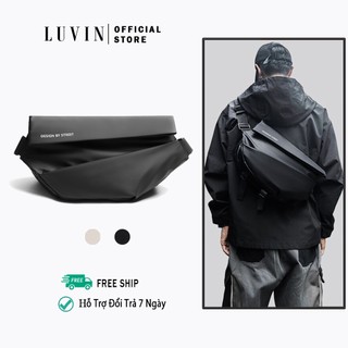 Túi Đeo Chéo Da Nam Nữ LUVIN, Chất Liệu Chống Nước, Thiết Kế Trẻ Trung Năng Động