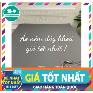 [RẺ VÔ ĐỊCH ]Áo Bọc Nệm 2 Mặt Có Khoá Kéo Thun Lạnh Hàn Quốc(đủ cỡ nệm 3-30cm xem mô tả )