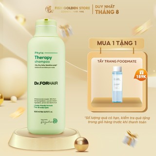 Dầu Gội Giảm Dầu Nhờn Cho Da Đầu Nhạy Cảm Dr.FORHAIR Phyto Therapy Shampoo 500ml