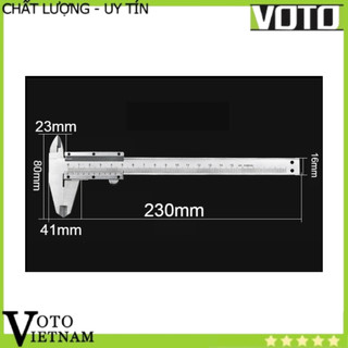 Thước kẹp cơ khí bằng thép cao cấp 150mm