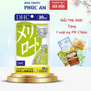 Viên uống giảm mỡ đùi, thon chân, giảm sưng chân DHC Melilot 30 ngày - 60 viên