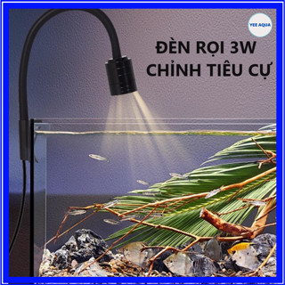 Đèn Rọi Bể Cá Thủy Sinh 3w-5w Tùy Chỉnh Tiêu Cự, Dành Cho Bể Biotope, Gom Và Tỏa Ánh Sáng Tùy Ý,Độ Thẩm Mỹ Cao