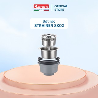 Bát rác thoát nước konox - strainer sk02 - 140mm