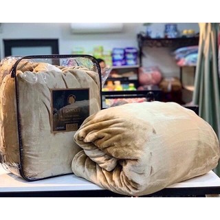 Chăn Lông Tuyết Blanket 2,3kg Hàng Loại 1 Kèm Túi Xách Y Hình