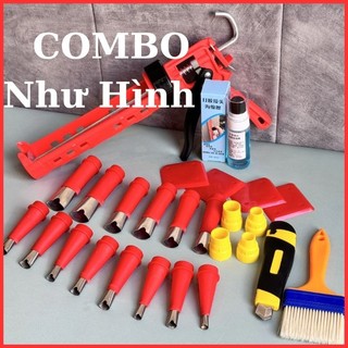 Súng bắn keo silicon, dụng cụ bơm keo silicon tự ngắt, dụng cụ phun keo, đầu vòi keo silicon, súng bắn silicon
