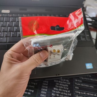 Công tắc đơn 1 chiều phím to, hình vuông