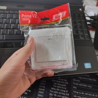 Công tắc đơn 1 chiều phím to, hình vuông