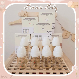 🍒 [Tách set] Bình sữa Grosmimi Cherry 200ml/300ml/ núm ti số 0/1/2/3 thay thế (chính hãng)