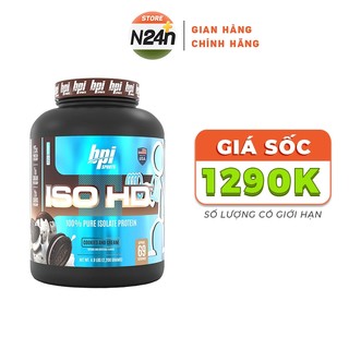 BPI ISO HD 100% PURE ISOLATE PROTEIN 5LBS | SỮA WHEY HỖ TRỢ TĂNG CƠ BẮP
