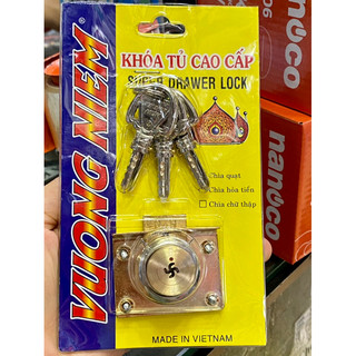 Khoá tủ âm Vương Miện - khóa tủ cao cấp