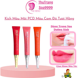 Chính hãng dưỡng pcd kích màu môi sau xăm kích màu môi pcd màu cam đỏ tươi hồng