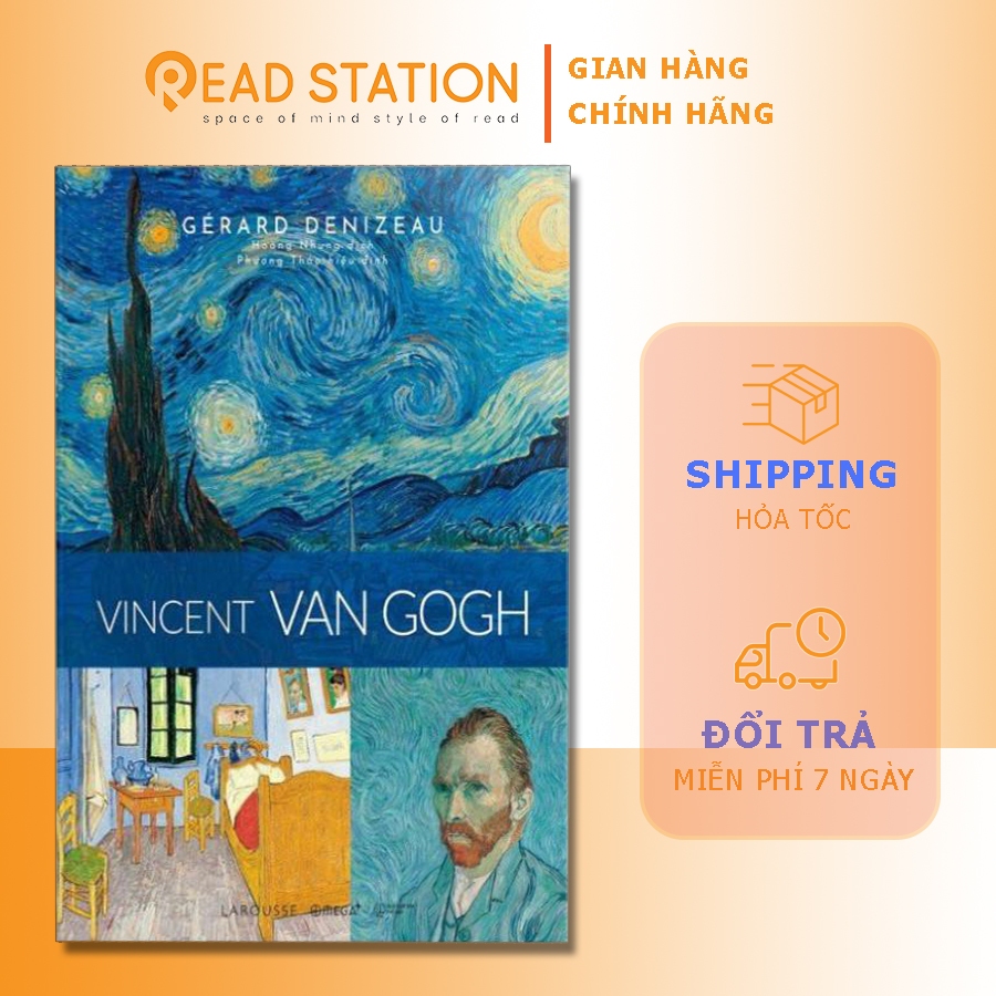Sách: Vincent Van Gogh - Danh Họa Thế Giới (Bìa Cứng)