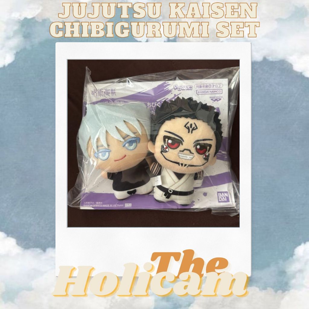 Gấu bông Chibigurumi Cbgrm Phim Hoạt hình Anime Jujutsu Kaisen Set Gojo và Sukuna