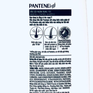 Dầu gội Pantene Ngăn rụng tóc 300ml