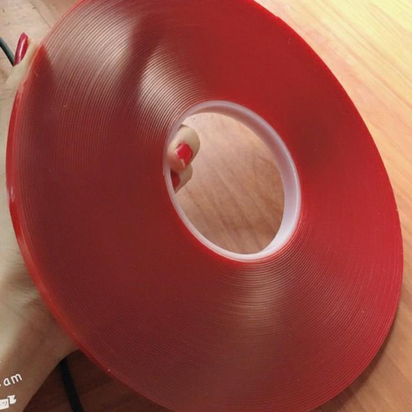 Cuộn 30 mét băng keo 3M silicon 2 mặt siêu dính, Băng keo cường lực đa năng chống nước, chống nhiệt