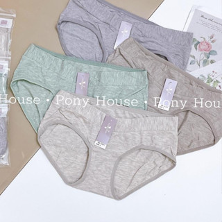 Quần Lót bầu Cạp Chéo Chất Cotton Thun Lạnh Kháng Khuẩn Quần Chip Cho Mẹ Bầu, Sau Sinh