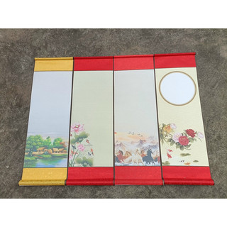Biểu lụa viết thư pháp kt 27*80