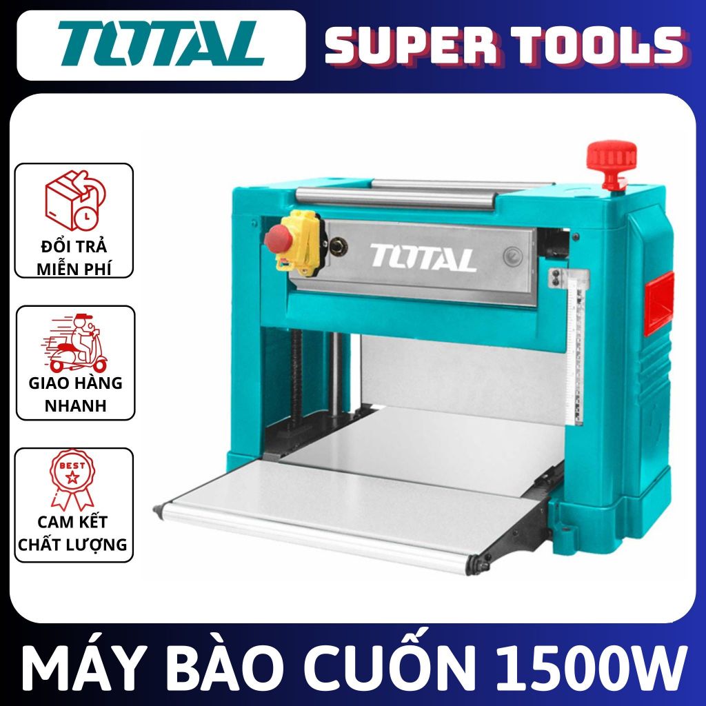 TOTAL Máy bào cuốn 1500W TTKP15001