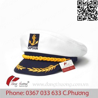 Mũ nón thủy thủ thuyền trường thời trang Mỹ Sailor Cap Captain