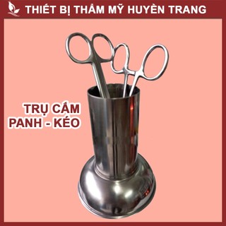 Ống Trụ Cắm Panh Y Tế, Lọ Inox Đựng Kéo Cắt Chỉ, Dụng Cụ Y Tế, Dụng Cụ Spa