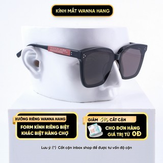 Kính râm thời trang DREAM 17 nam nữ mắt vuông đẹp chống chói chống tia UV cao cấp Wanna Hang WHGM05