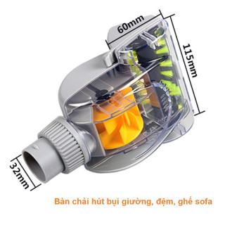 Đầu bàn chải vệ sinh sofa, Phụ kiện máy hút bụi giường nệm, đệm bông, sofa