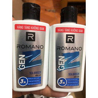 Dầu gội Romano GenZ 60gr tách khuyến mại