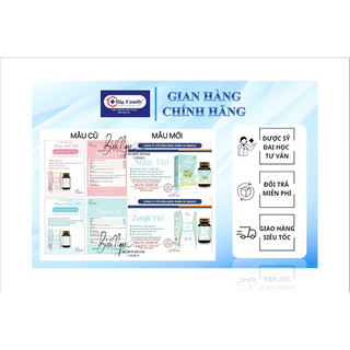 Viên uống giảm cân Slim F10 - Hỗ trợ kiểm soát cân nặng