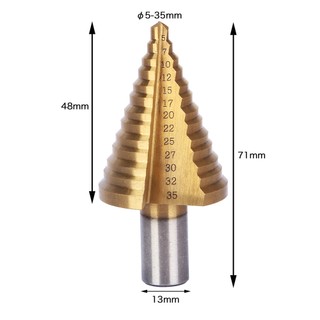Mũi khoan tháp siêu cứng HSS đường kính từ 5mm- 35mm