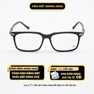Gọng kính nhựa nam Chrome Hearts Conhaulass A nhựa acetate cao cấp Wanna Hang WHCH67