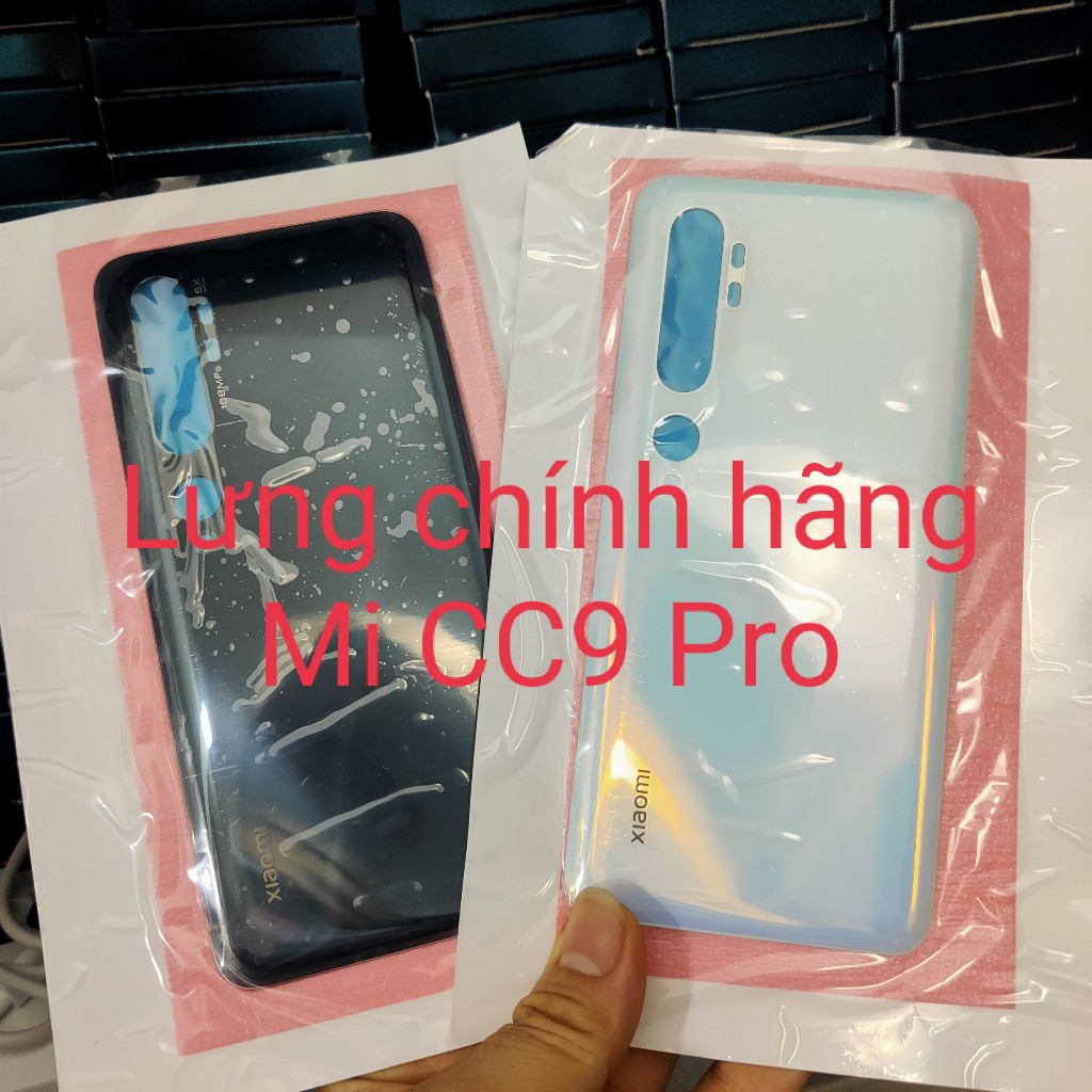 Nắp lưng Mi CC9 Pro / Mi note 10 pro chính hãng