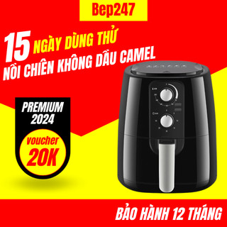 Nồi chiên không dầu chính hãng CAMEL công suất 1350W, dung tích 7L, 10L bảo hành chính hãng 12 tháng