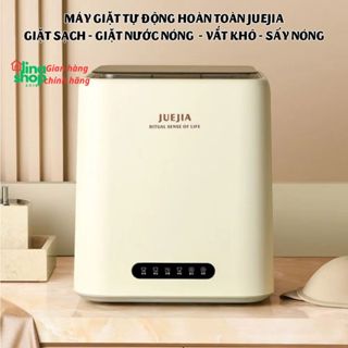 Máy Giặt Mini JUEJIA FH-FQB02C Thông Minh, Nhỏ Gọn, Giặt Nóng, Diệt Khuẩn, Sấy Khô Nhanh Chóng(Mẫu mới nhất)