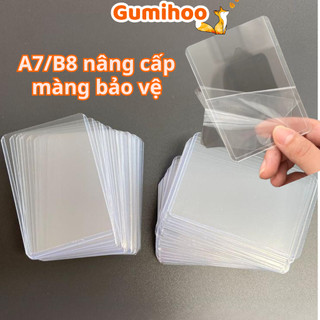 Toploader decor đựng card A7 B8 Seal ảnh thần tượng anime kpop thẻ bài sưu tầm