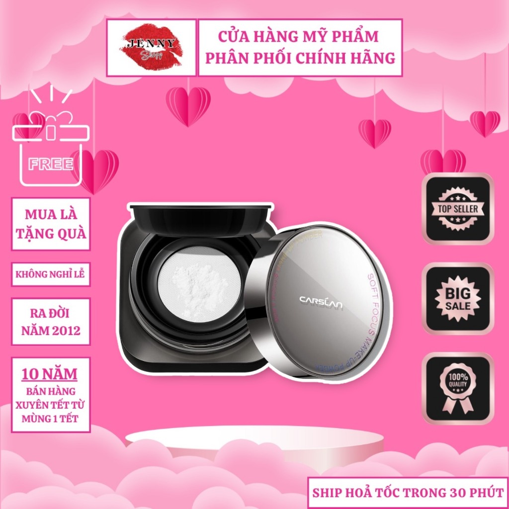 Phấn Phủ Bột/Nén Carslan Soft Focus Makeup/Black Magnet Soft Mist