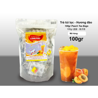 Set trà đào túi lọc long phú 50 gói