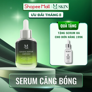 Serum căng bóng da nhân sâm mq skin - ginseng repair ampoule 30ml