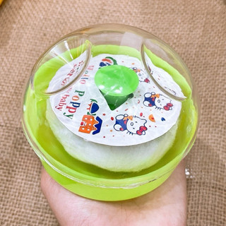 Hộp Đựng Phấn Rôm Cho Bé, Kèm Bông Chậm Phấn