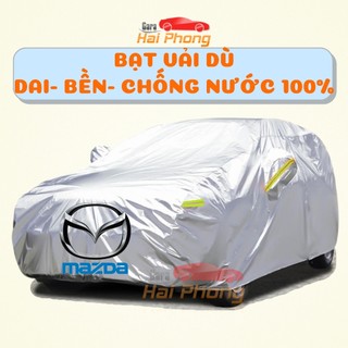 Bạt Phủ Ô Tô Vải Dù Mazda 2, Mazda 3, Mazda 6, CX5, CX8, CX9, BT50 chống nóng, chống nước, có phản quang