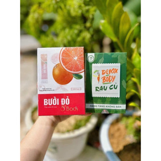 Trà bưởi S'body Giảm Cân Haco Pharma hộp15 gói tặng kèm detox