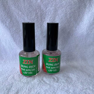 Dung dịch nước phá gel Zin 💥 GIÁ RẺ💥 phá gel nhanh cấp tốc nước trắng trong nhanh bung nước sơn tiết kiệm thời gian 🌟🌟🌟🌟