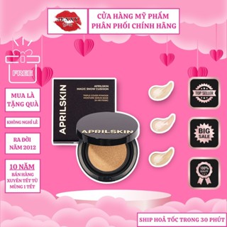 Phấn Nước April Skin Magic Snow Cushion SPF 50++ Bản Mới 2022