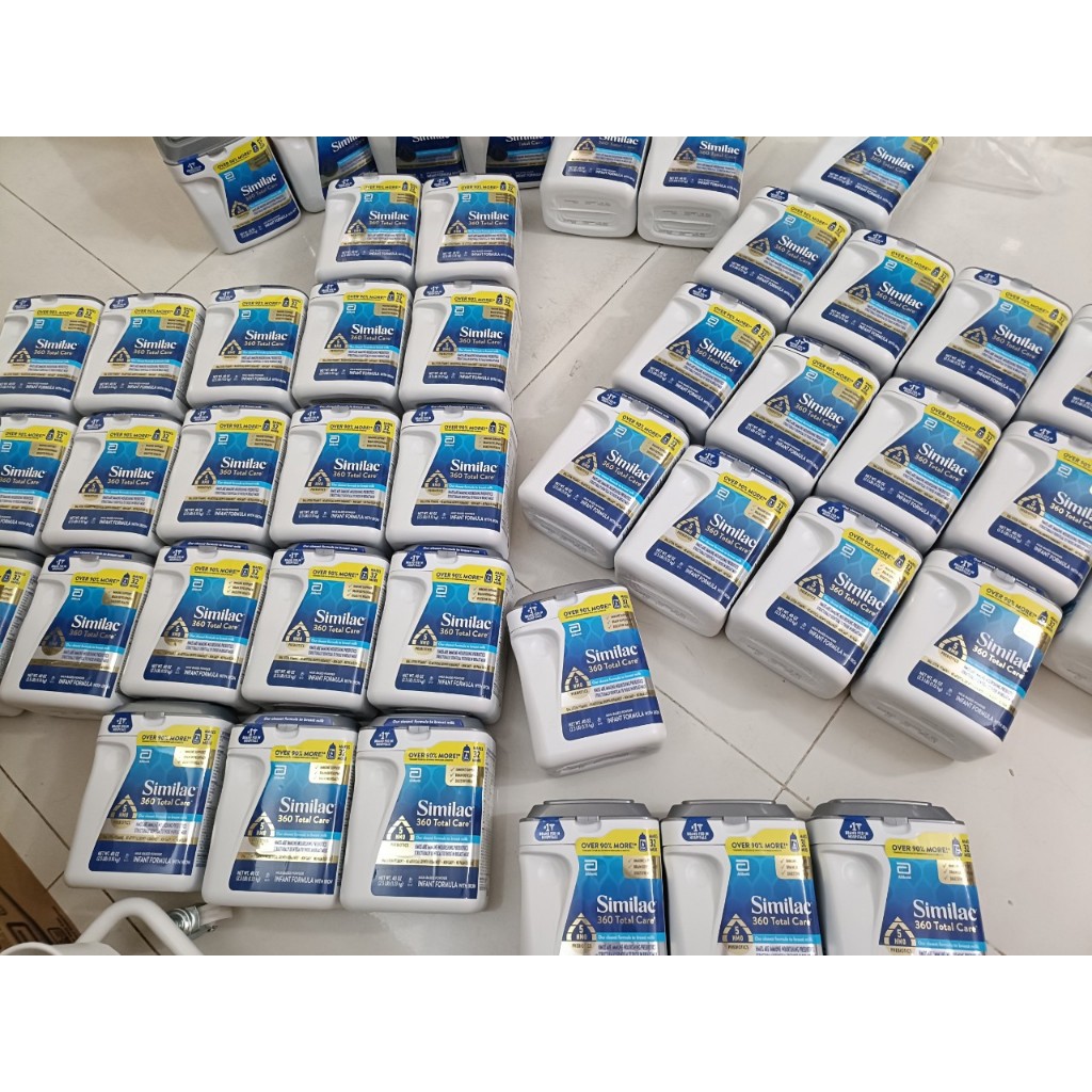 Sữa Similac 360 Total care lon nhựa size 1.13kg 0-12 tháng DATE 2026
